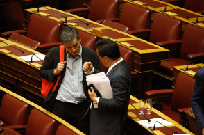 Ευκλείδης Τσακαλώτος, Άδωνις Γεωργιάδης 