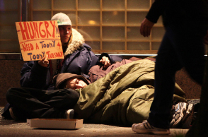 Άστεγος στον Καναδά