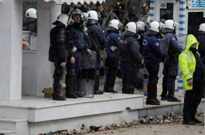 Δυνάμεις της ΕΛΑΣ στη μεθόριο του Έβρου 