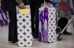 Κορωνοϊός στα σούπερ μάρκετ 