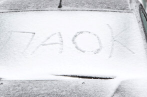 Χιόνια στο Ωραιόκαστρο της Θεσσαλονίκης 