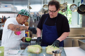 Ρόι Τσόι και Τζον Φαβρό στο Chef Show