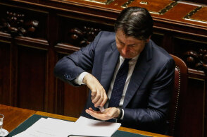 Ιταλία-Κορωνοϊός: Ο πρωθυπουργός της χώρας Τζουζέπε Κόντε