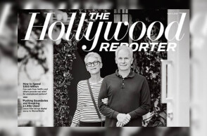 Η Τζέιμι Λι Κέρτις και ο Κρίστοφερ Γκεστ φωτογραφίζονται για το περιοδικό Hollywood Reporter