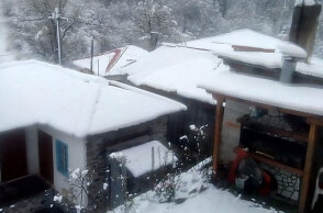 Χιόνι στα ορεινά των Ιωαννίνων © epirus-tv-news.gr