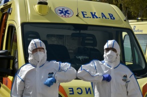 Δωρεά μασκών από τον ΑΔΜΗΕ στο ΕΣΥ-Φωτογραφία αρχείου