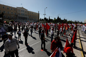 Συγκέντρωση και πορεία του ΠΑΜΕ