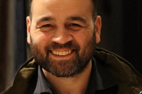 Δικαίος Χατζηπλής, υπεύθυνος εκδηλώσεων των εκδόσεων Πατάκη και συγγραφέας