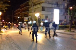 Επεισόδια της αστυνομίας με νεαρούς στην Αγία Παρασκευή