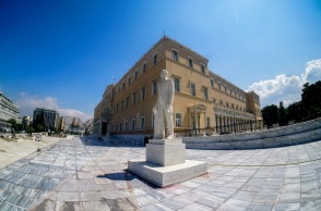 Το κτήριο της Βουλής των Ελλήνων