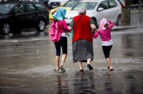 Βροχόπτωση στην Αθήνα 