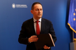 Ο κυβερνητικός εκπρόσωπος, Στέλιος Πέτσας