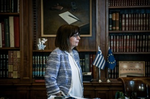 Η Πρόεδρος της Δημοκρατίας, Αικατερίνη Σακελλαροπούλου