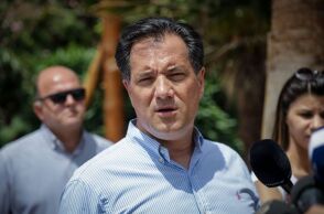 Ο Άδωνις Γεωργιάδης στην «Ακτή του Ήλιου - Αρχείο