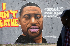 Τζορτζ Φλόιντ street art