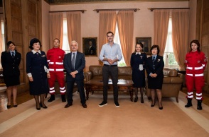 Κώστας Μπακογιάννης - Πρόεδρος Ερυθρού Σταυρού - Πρόεδρος ΟΠΑΝΔΑ