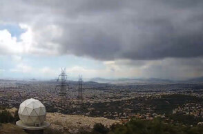 Ισχυρές καταιγίδες στην Αθήνα - Το time-lapse βίντεο του meteo