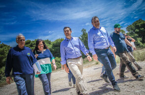 Επίσκεψη Τσίπρα στο Πάρκο Σχινιά