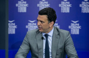 Ο υπουργός Υγείας Βασίλης Κικίλιας στο 5ο Οικονομικό Φόρουμ των Δελφών