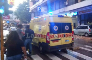 Ένα παιδί παρασύρθηκε από μηχανή στη Λαμία