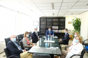 Ο υπουργός Υγείας, Βασίλης Κικίλιας στο Νοσοκομείο «Αγία Σοφία»