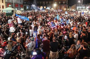 Οπαδοί της Νάπολι βρέθηκαν στους δρόμους να πανηγυρίσουν