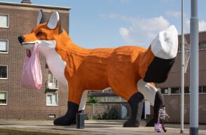 Αλεπού στο Ρότερνταμ