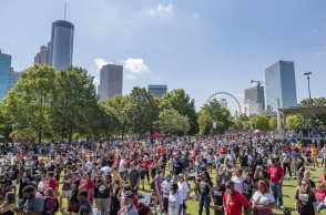 Συγκένρωση κόσμου στην Ατλάντα