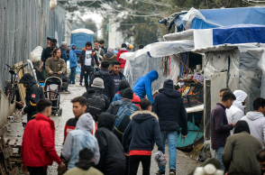 ΛΕΣΒΟΣ CAMP ΜΟΡΙΑ