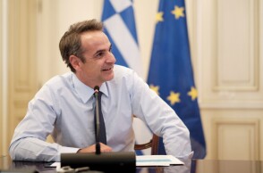 Ο πρωθυπουργός της Ελλάδας Κυριάκος Μητσοτάκης