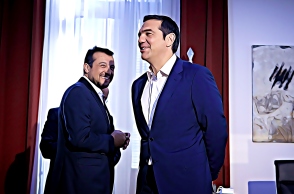 Αλέξης Τσίπρας-Νίκος Παππάς 