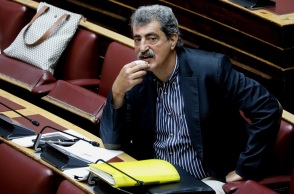 Ο Παύλος Πολάκης στη Βουλή
