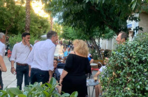 Στο Μεταξουργείο ο Κώστας Μπακογιάννης