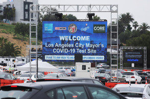Κορωνοϊός - ΗΠΑ - Λος Άντζελες