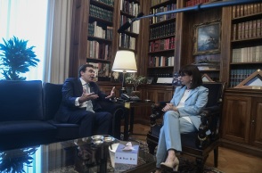 Κατερίνα Σακελλαροπούλου - Μαργαρίτης Σχοινάς