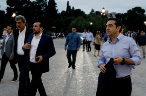 Παύλος Πολάκης, Νίκος Παππάς, Αλέξης Τσίπρας