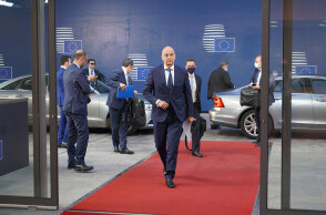 Ο υπουργός Εξωτερικών Νίκος Δένδιας στο Συμβούλιο Εξωτερικών Υποθέσεων της Ευρωπαϊκής Ένωσης