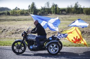 Σκωτσέζος οπαδός της ανεξαρτησίας της Σκωτίας 