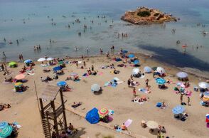 Καβούρι, παραλία και καύσωνας 