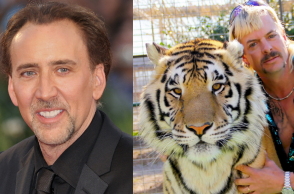 Nicolas Cage and Joe Exotic
