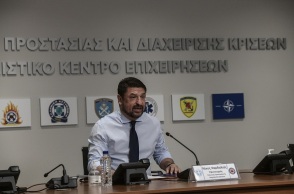 Χαρδαλιάς στην ενημέρωση για τον κορωνοϊό