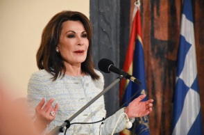 Πρόεδρος επιτροπής «Ελλάδα 2021», Γιάννα Αγγελοπούλου