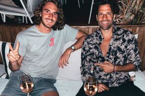 Στέφανος Τσιτσιπάς και Κωνσταντίνος Αργυρός