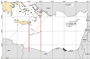 Ο χάρτης της ελληνικής ΑΟΖ, όπως διαμορφώνεται μετά τη συμφωνία που υπεγράφη με την Αίγυπτο