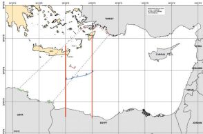 Ο χάρτης της ελληνικής ΑΟΖ, όπως διαμορφώνεται μετά τη συμφωνία που υπεγράφη με την Αίγυπτο