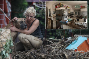 Κακοκαιρία στην Εύβοια: Οικισμός Μπούρτζι - Το χωριό που θάφτηκε στις λάσπες