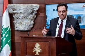 Ο πρωθυπουργός του Λιβάνου Χασάν Ντιάμπ 