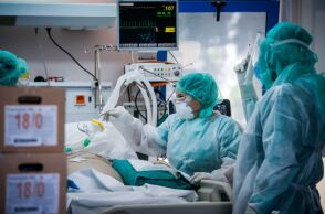 Μονάδα Εντατικής Θεραπείας (MΕΘ) σε ελληνικό νοσοκομείο