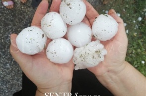 Χαλάζι στην καστοριά