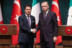 Τζουζέπε Κόντε- Ρετζέπ Ταγίπ Ερντογάν 